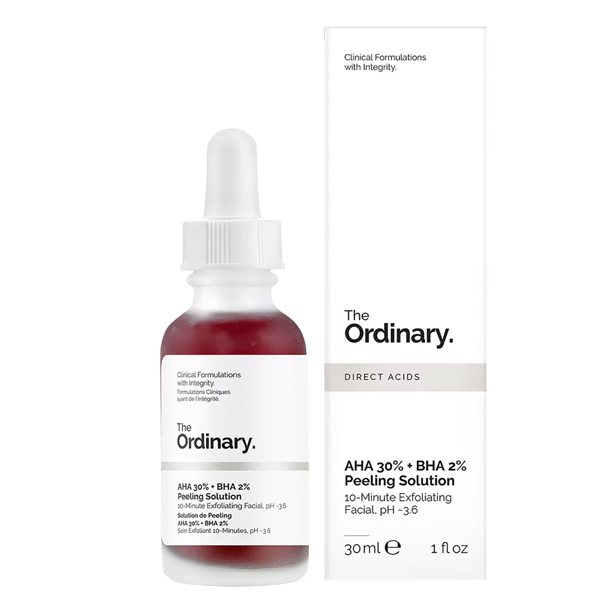 The Ordinary – Solution De Peeling Aha 30% + Bha 2% - Soin Exfoliant 30Ml