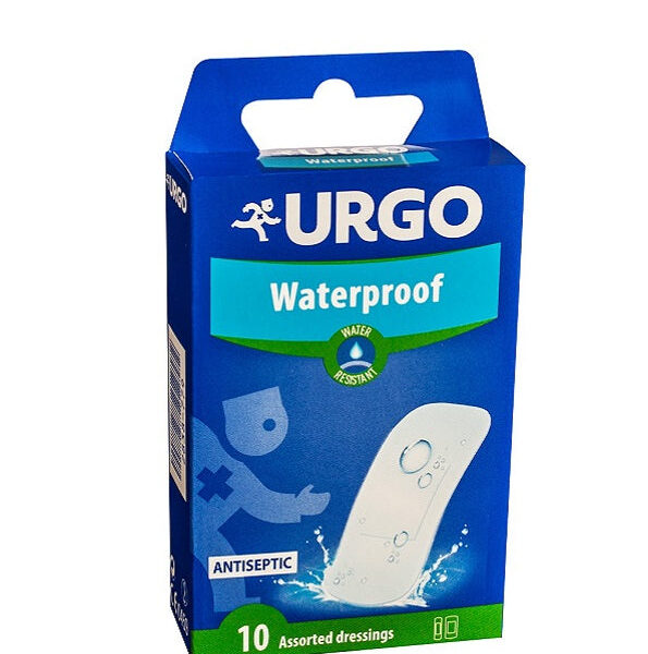 Urgo – Pansements Waterproof Assortis Boite De 10