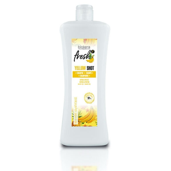 Biokera – Fresh Yellow Shot Shampooing – 1000 Ml