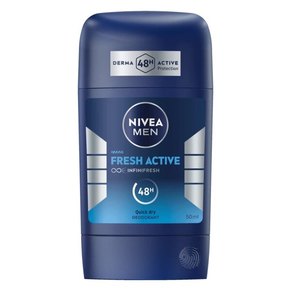 Nivea – Men Déodorant Stick Fresh Active 48H – 50 Ml