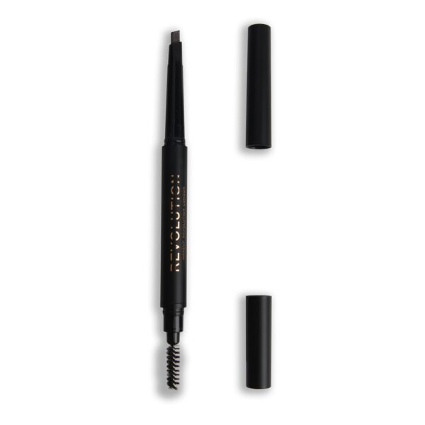 Revolution – Duo Brow Definer Pencil Medium Brown