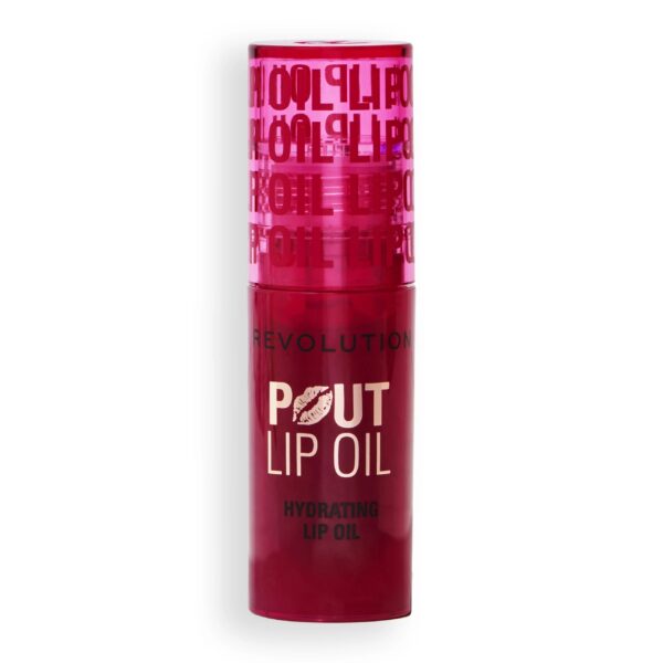 Revolution – Pout Lip Oil Cherry Red