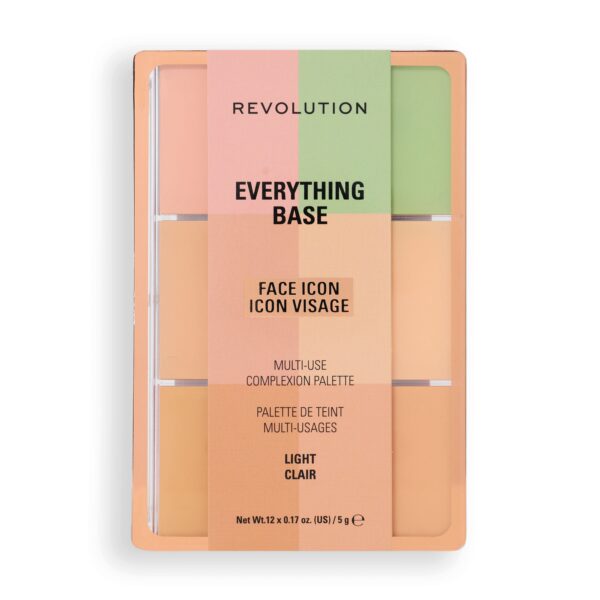 Revolution – Everything Base Face Icon Complexion Palette Light