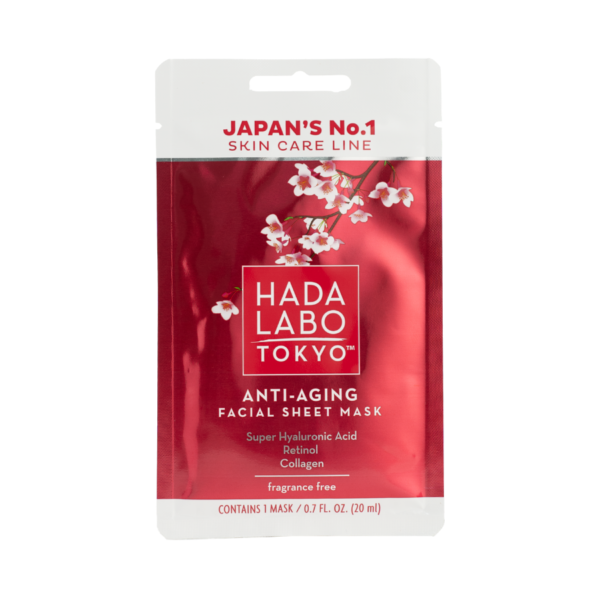 Hada Labo Tokyo – Anti-aging Facial Sheet Mask