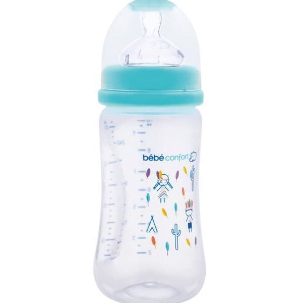 Bébé Confort – Biberon Maternity 270 Ml Indians Bleu (0-12M +)