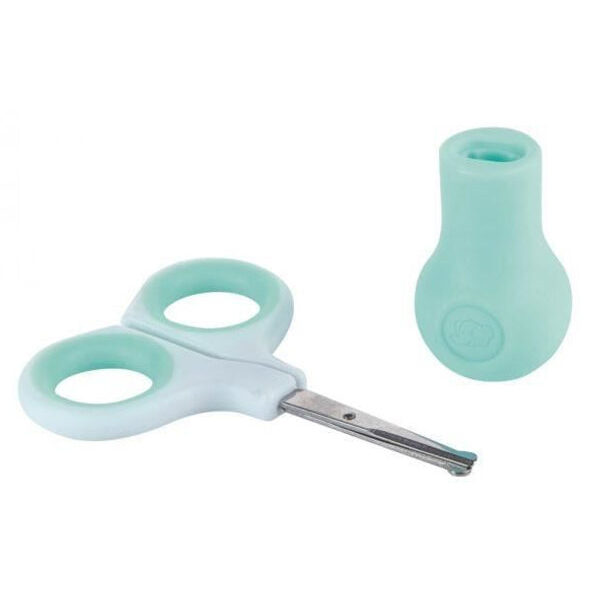 Bébé Confort – Ciseaux de Sécurité avec Base Bleu Sailor (1-24 M)