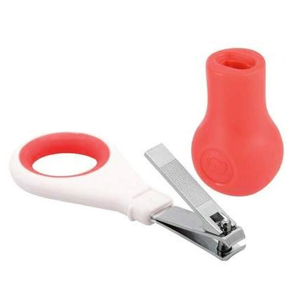 Bébé Confort – Coupe-ongle Ergonomique avec Base Rouge 1m+