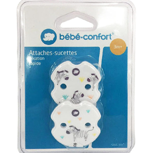 Bébé Confort – Attaches Sucette Clip Croix (3M +)