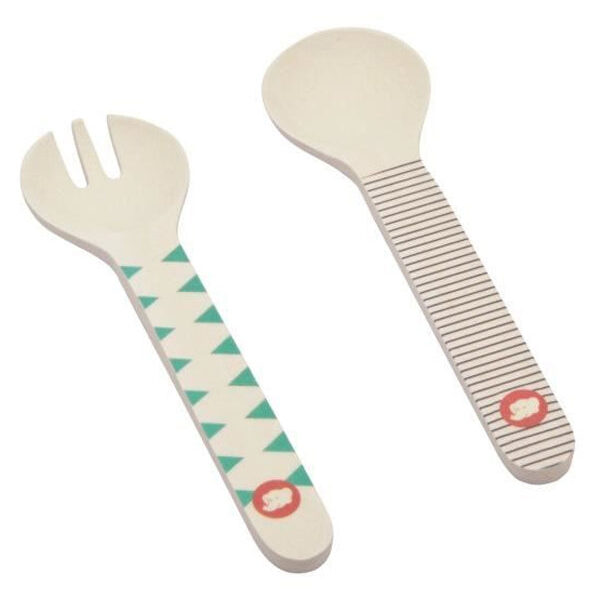 Bébé Confort – Couverts d’Apprentissage en Bambou Jungle Vibes (9M +)