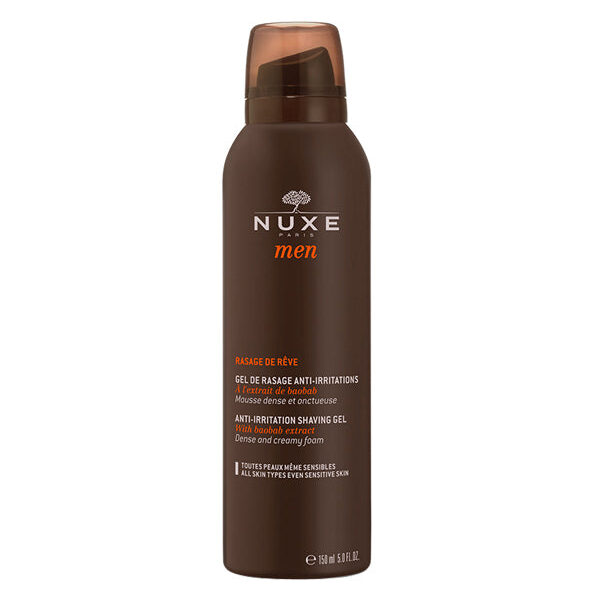 NUXE – Men Gel de Rasage Anti-irritations – 150 Ml