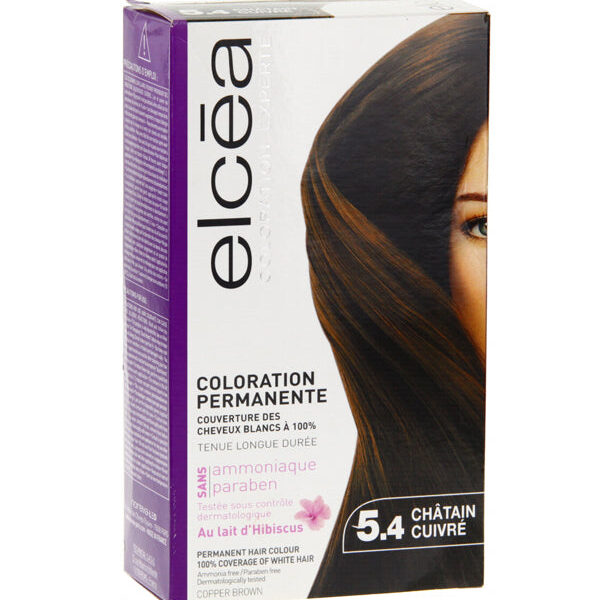 Elcea – Coloration Experte Châtain Cuivré 5.4