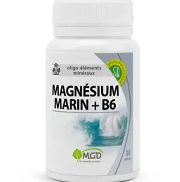 Mgd – Magnesium Marin +B6 – 30 Gelules