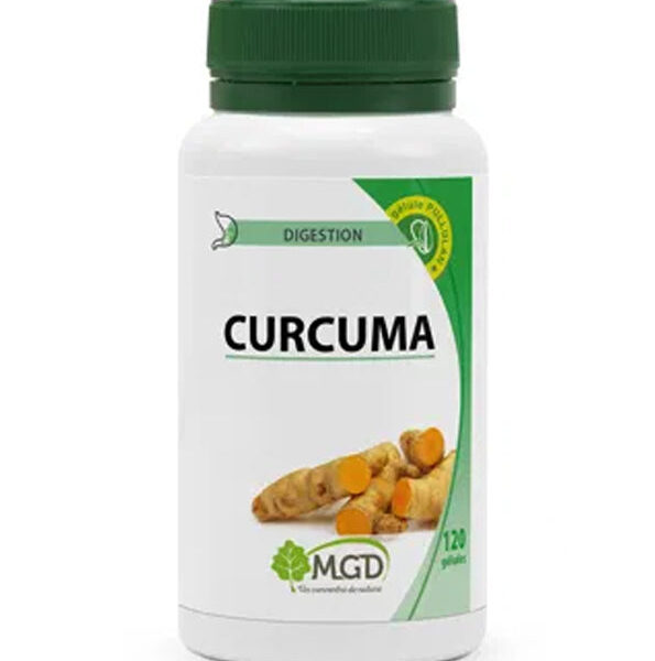 Mgd – Curcuma – 120 Gelules