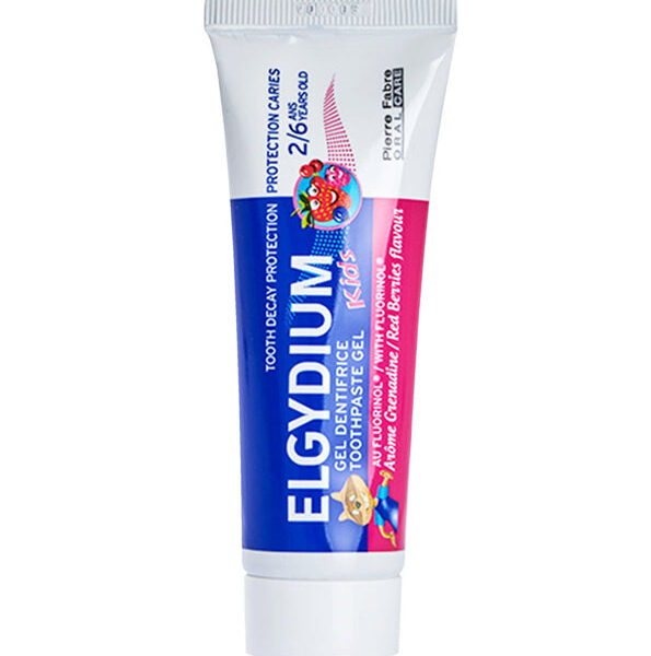 Elgydium – Kids Dentifrice Grenadine 2-6 Ans