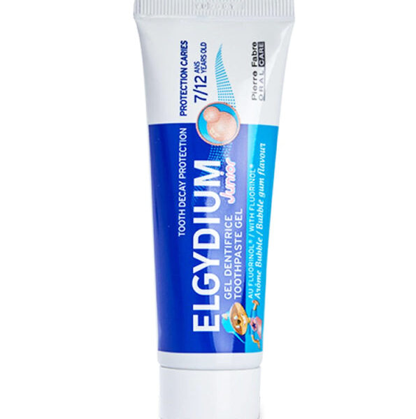 Elgydium – Junior Dentifrice Bubble Gum 7-12 Ans