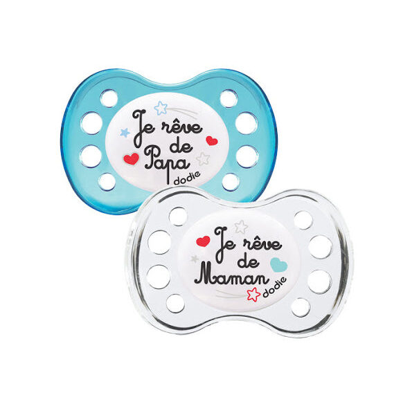 Dodie – Sucette A36 +6M Duo Nuit Je Rêve sans Anneau