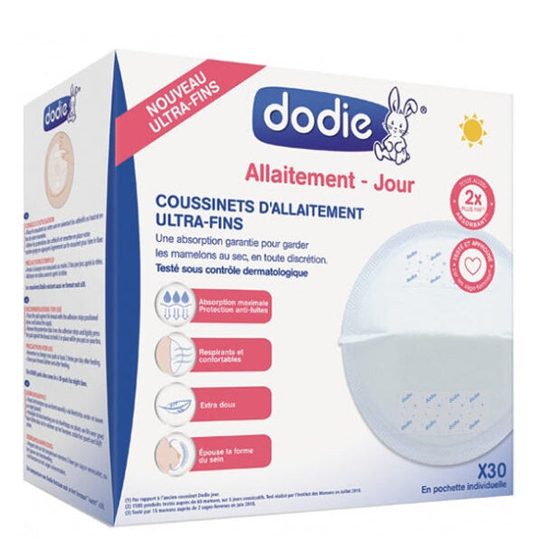 Dodie – Coussinets d’Allaitement Jour (x 30)