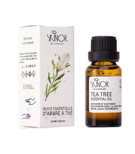 Skinor – Bio Huile Essentielle d’Arbre à the – 20 Ml