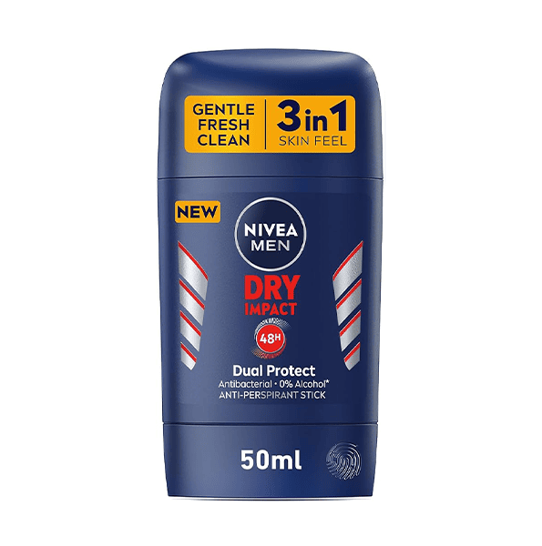 Nivea – Men Deodorant Stick Dry Impact 48h – 50 Ml