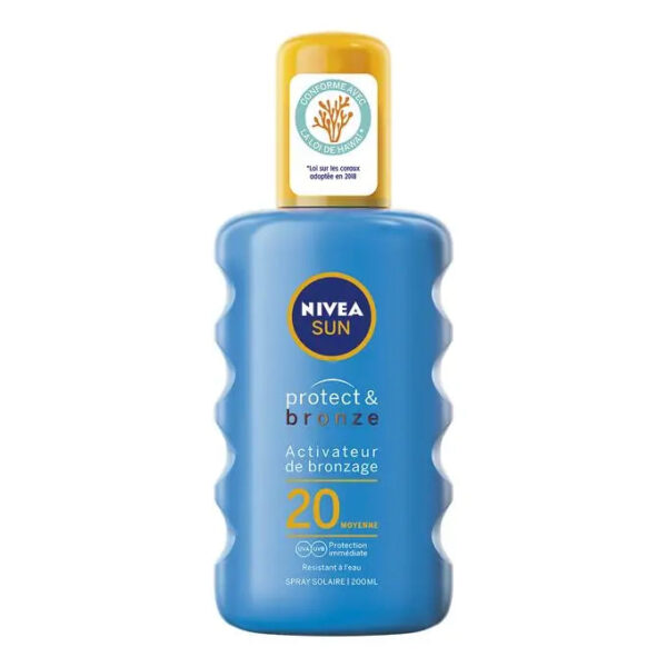 Nivea – Sun Lait Protect et Bronze Spray IP20