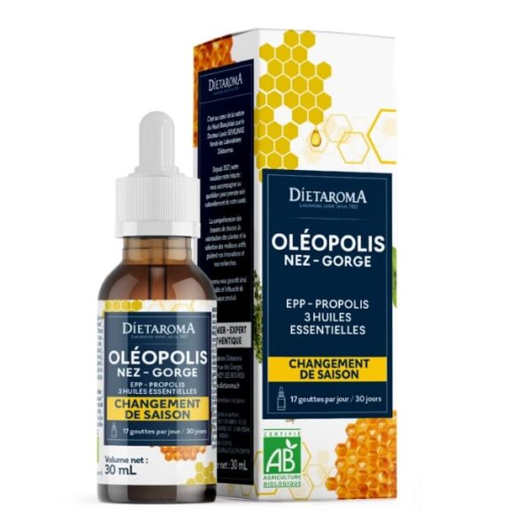 Dietaroma – Oléopolis Nez-gorge Gouttes – 30 Ml