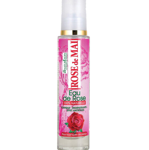 NaturEsoin – Rose de Mai Eau de Rose 100% Naturelle – 100 Ml