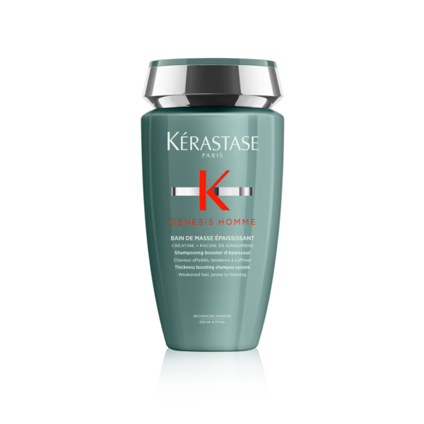 Kérastase – Genesis Homme Bain de Masse Épaississant 250 Ml Shampooing Épaississant Homme