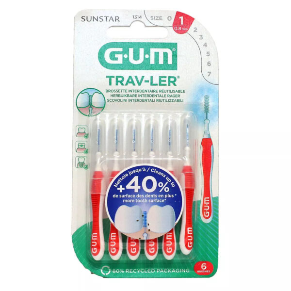 GUM – Proxabross Conique 6 Brossettes 1314