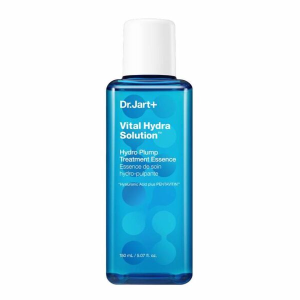 Dr. Jart+ – Vital Hydra Solution™ Essence de Traitement Hydro-repulpante à l’Acide Hyaluronique 150 Ml Hydratation Profonde & Éclat Instantané