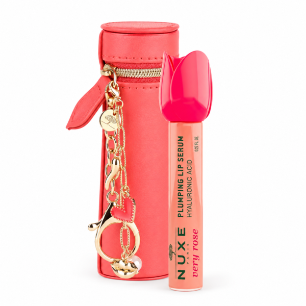 NUXE – Very Rose Sérum Lèvres Repulpant 8 Ml Édition Limitée Étui & Charms