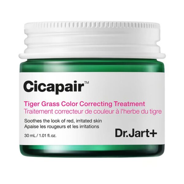 Dr. Jart+ – Cicapair™ Traitement Correcteur de Couleur à l’Herbe du Tigre 30 Ml Soin Anti-rougeurs & Protection SPF 30