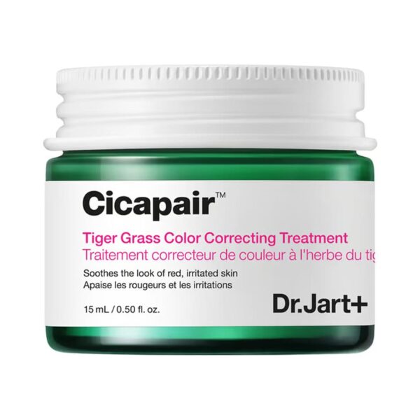 Dr. Jart+ – Cicapair™ Traitement Correcteur de Couleur à l’Herbe du Tigre 15 Ml Soin Apaisant & Anti-rougeurs