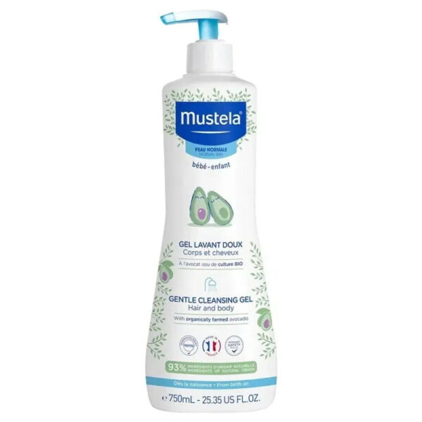 Mustela – Gel Lavant Doux Avocat – 750 Ml