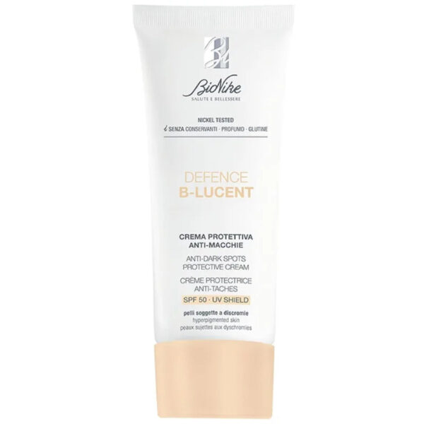 Bionike – Defence B Lucent Crème Protectrice Anti Taches SPF 50 – 40 Ml