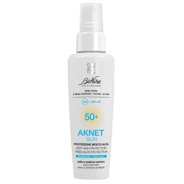 Bionike – Aknet Sun SPF 50+ Tres Haute Protection – 50 Ml