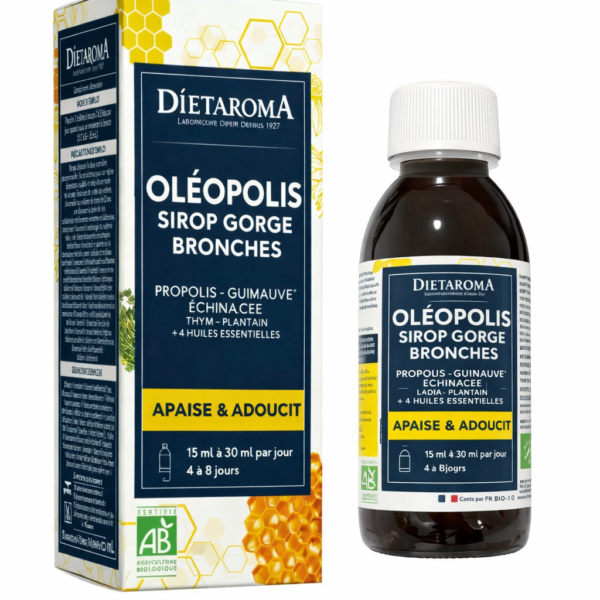 Dietaroma – Oléopolis Sirop Gorge – 125 Ml