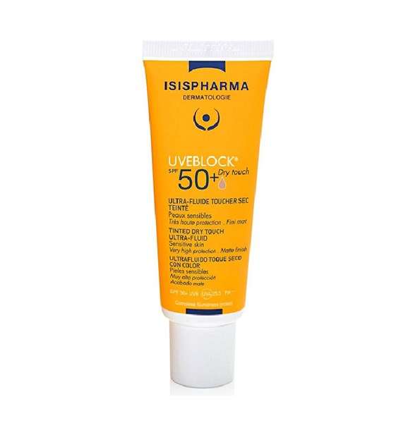 Isispharma – Uveblock Dry Touch Teinte Medium SPF 50+ – 40 Ml