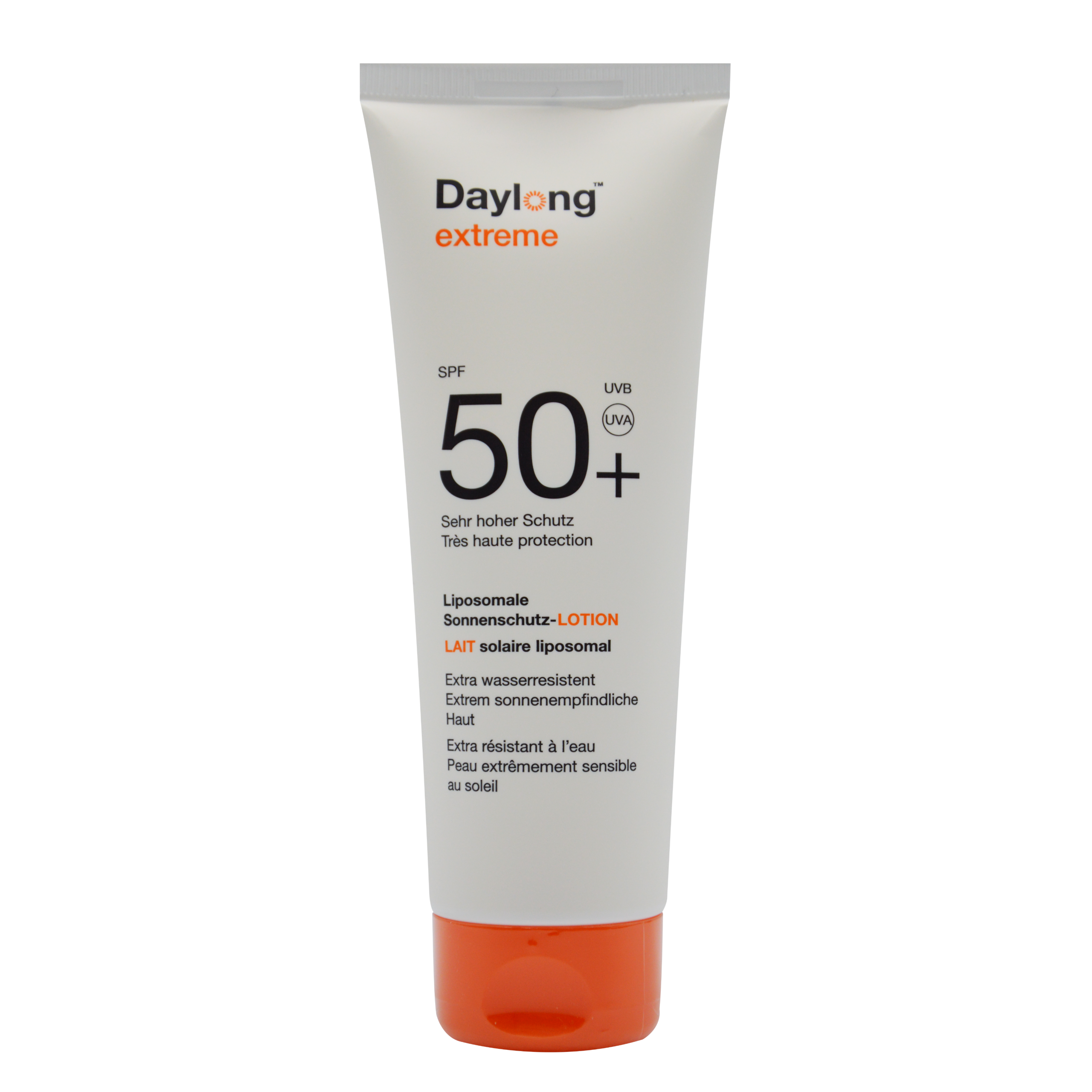 DaylongExtremeSPF50-LaitLotion100ml.png Daylong Extrême Lait Solaire Liposomal SPF 50 100 Ml