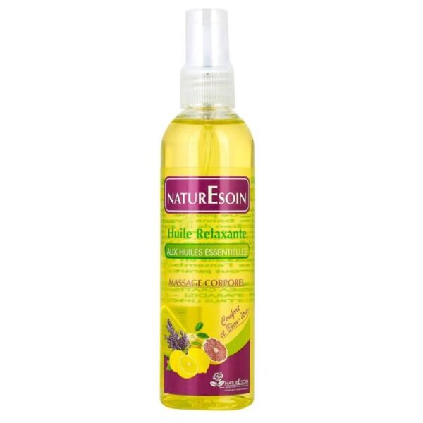 NaturEsoin – Huile Relaxante aux Huiles Essentielles – 125 Ml