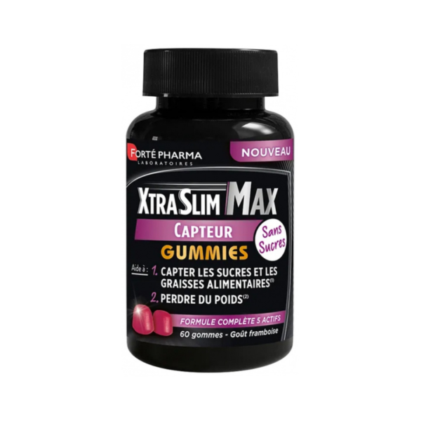 Forte Pharma – XtraSlim Max Capteur 60 Gummies