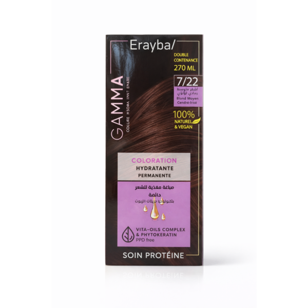 Erayba – Gamma Coloration 7/22 Blond Cendre Perle