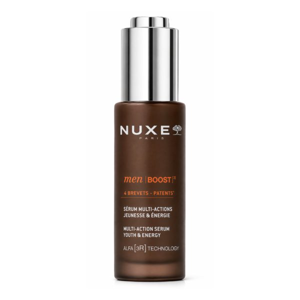 NUXE – Men [Boost]³ Sérum Multi-actions Jeunesse & Énergie – 30 Ml