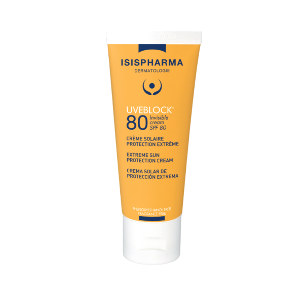 Isispharma – Uveblock SPF 80 Invisible – 40 Ml