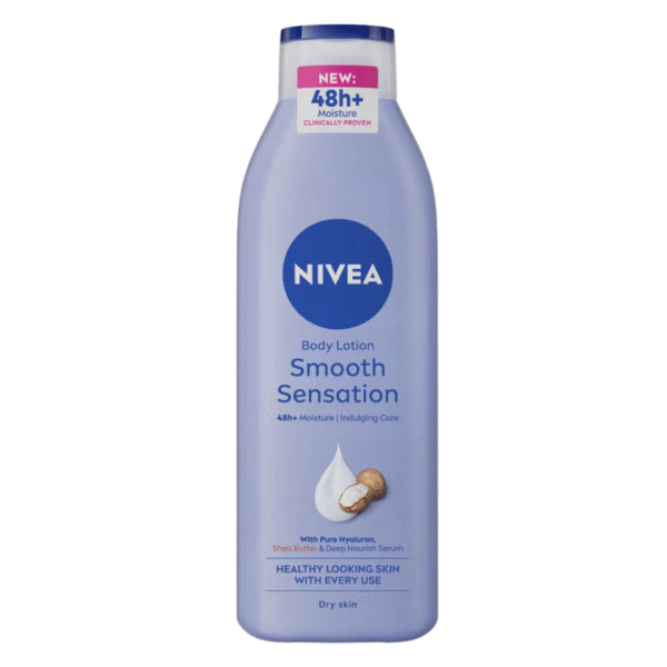 Nivea – Smooth Sensation Lait Corporel 250 Ml Hydratation Longue Durée & Peau Douce