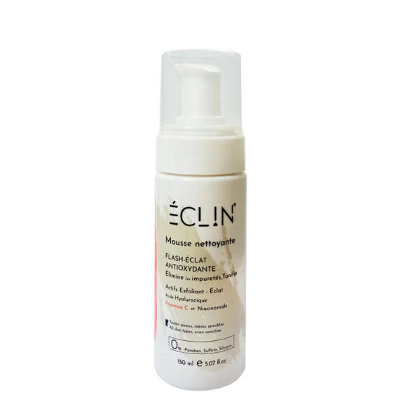 Eclin – Mousse Nettoyant Flash Eclat – 150 Ml