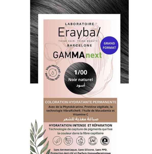 Erayba – Gamma Next 1/00 Noir Naturel