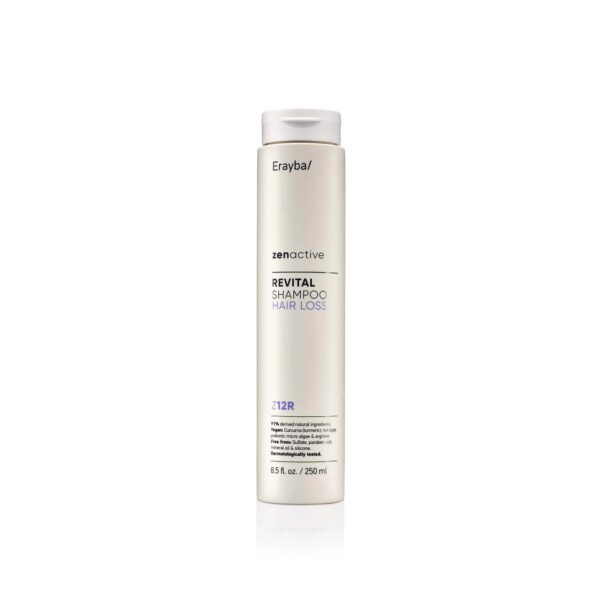 Erayba – ZenActive Shampooing Revital Z12R Contre la Chute des Cheveux – 250 Ml