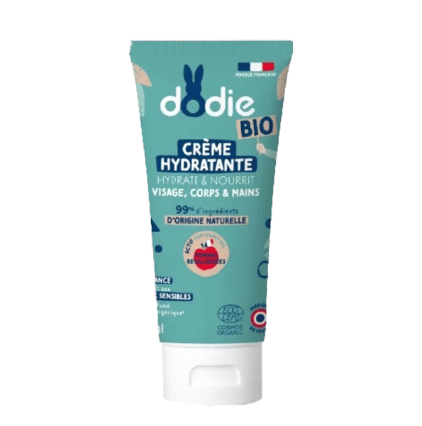 Dodie – Crème Hydratante Bio – 75 Ml