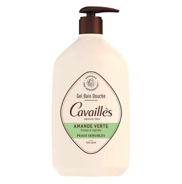 Rogé Cavaillès – Cavailles Gel Bain et Douche Amande Verte Peaux Sensibles – 1 L