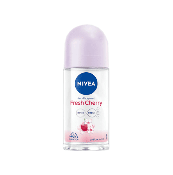 Nivea – Deodorant Roll-on Fresh Cherry – 50 Ml